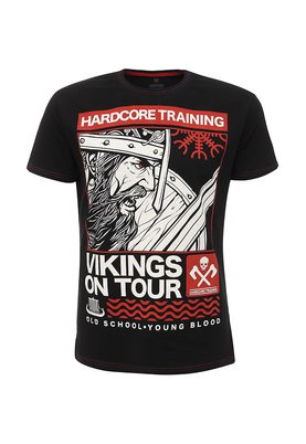 Hardcore Training  VIKINGS ON TOUR T-SHIRT black